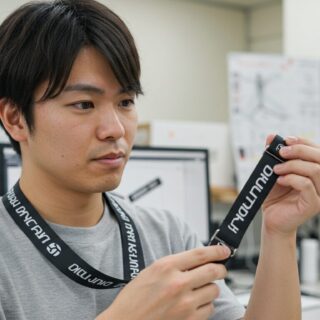 オリジナルネックストラップの試作品製作の流れと確認すべきポイント